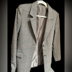 & Other Stories Oversized Checked Blazer.